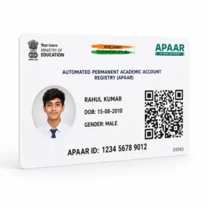 APAAR PVC card rounded edge and print quality