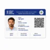ABHA PVC Card Order Online – clear wallet-size PVC print sample