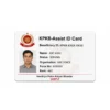 kpkb mha canteen pvc card front printing sample