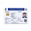 RC PVC Card Order Online – clear wallet-size PVC print sample