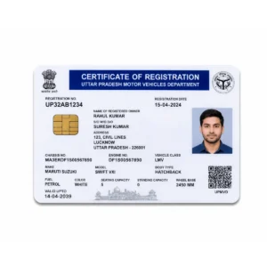 RC PVC Card Order Online – clear wallet-size PVC print sample