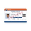 Samagra ID PVC Card Printing – clear wallet-size PVC print sample