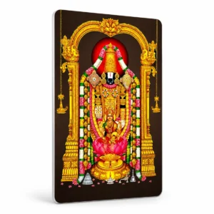 Rounded edge and PVC thickness of a Tirupati Balaji card