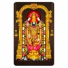 Tirupati Balaji Photo PVC Card – clear wallet-size PVC print sample
