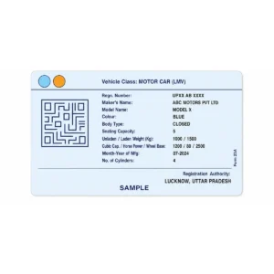 up rc pvc card reverse printing sample