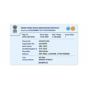 up rc pvc card front printing sample