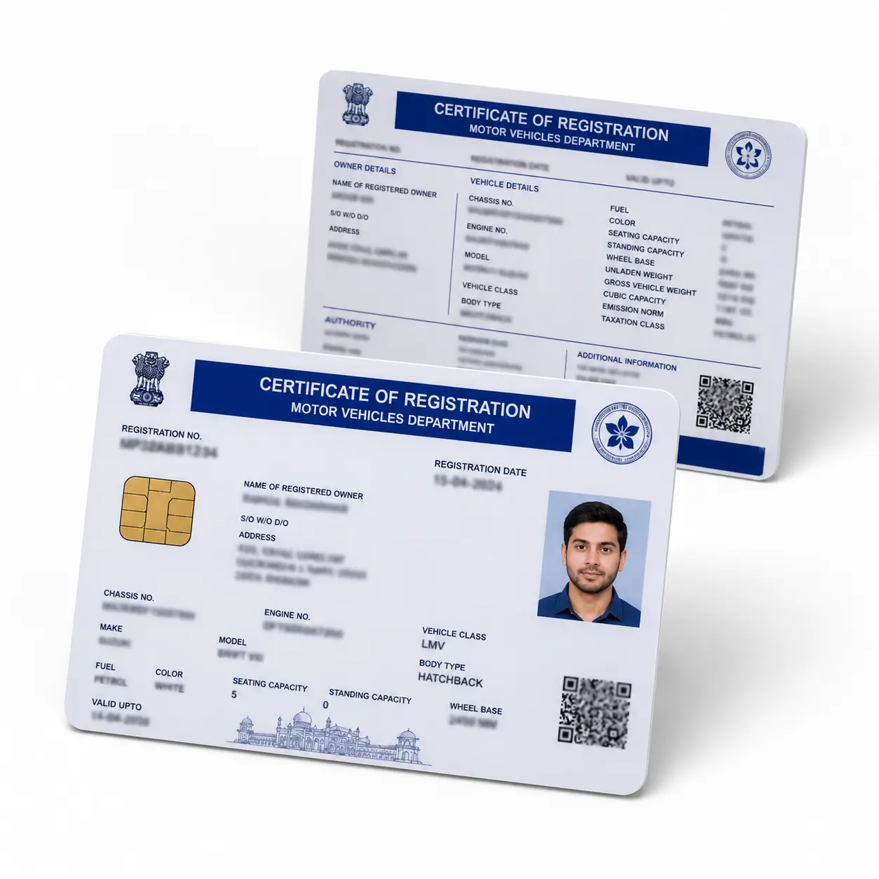 UP RC PVC card premium print with rounded corners